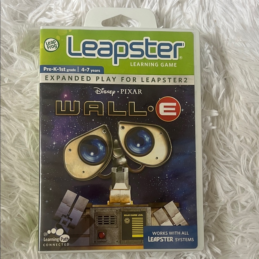 Leapfrog Leapster Wall-E Learning Game Extended play for leapster 2 ages 4-7